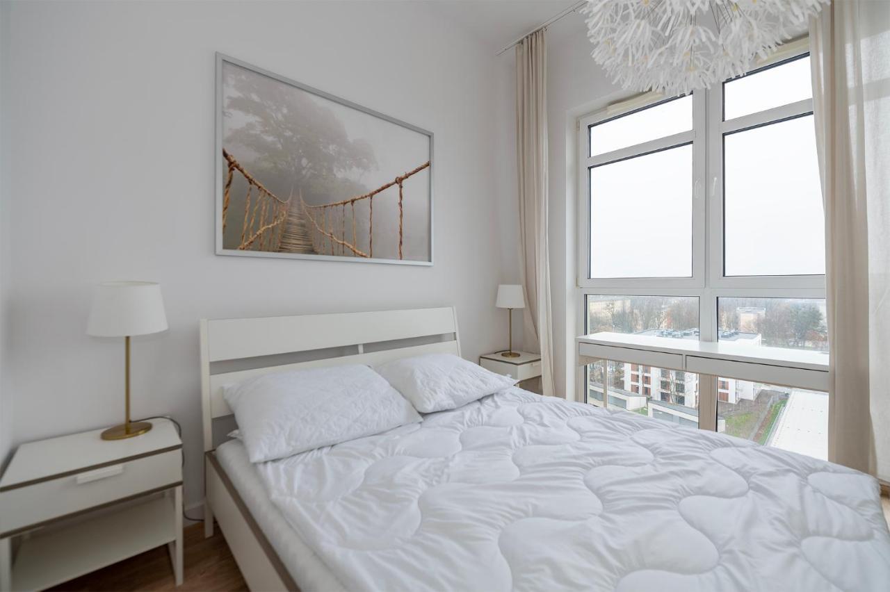 Apartamento Penthouse With A View Of Lodz & Free Parking Exterior foto